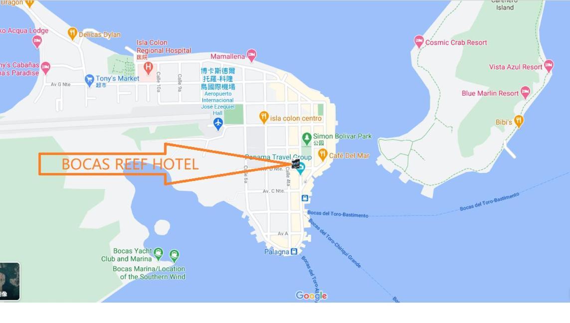 Reff Hotel Bocas Town Exterior foto