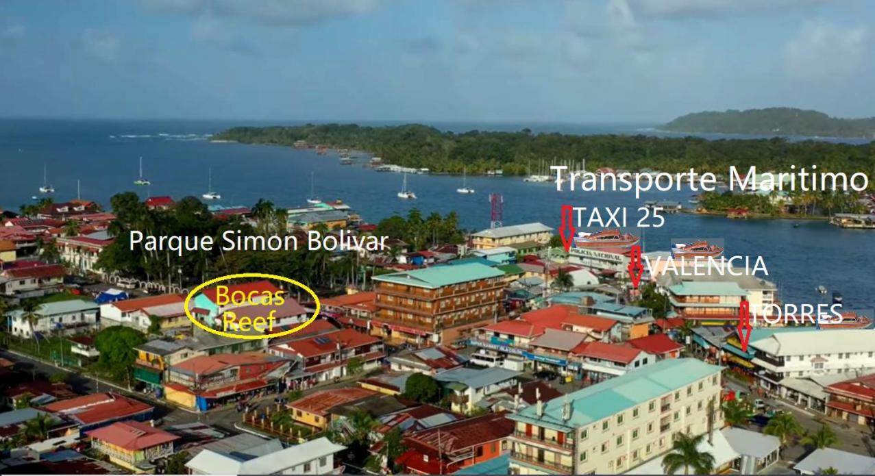 Reff Hotel Bocas Town Exterior foto